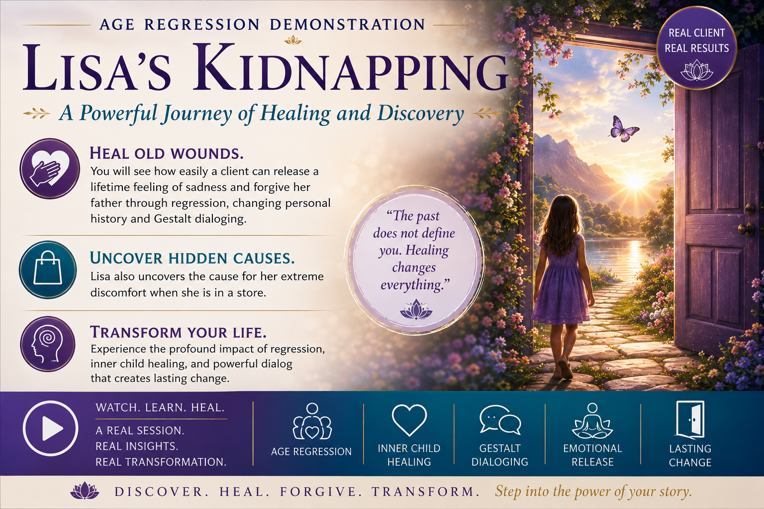 hypnosis, age regression, demonstration, hypnotherapy