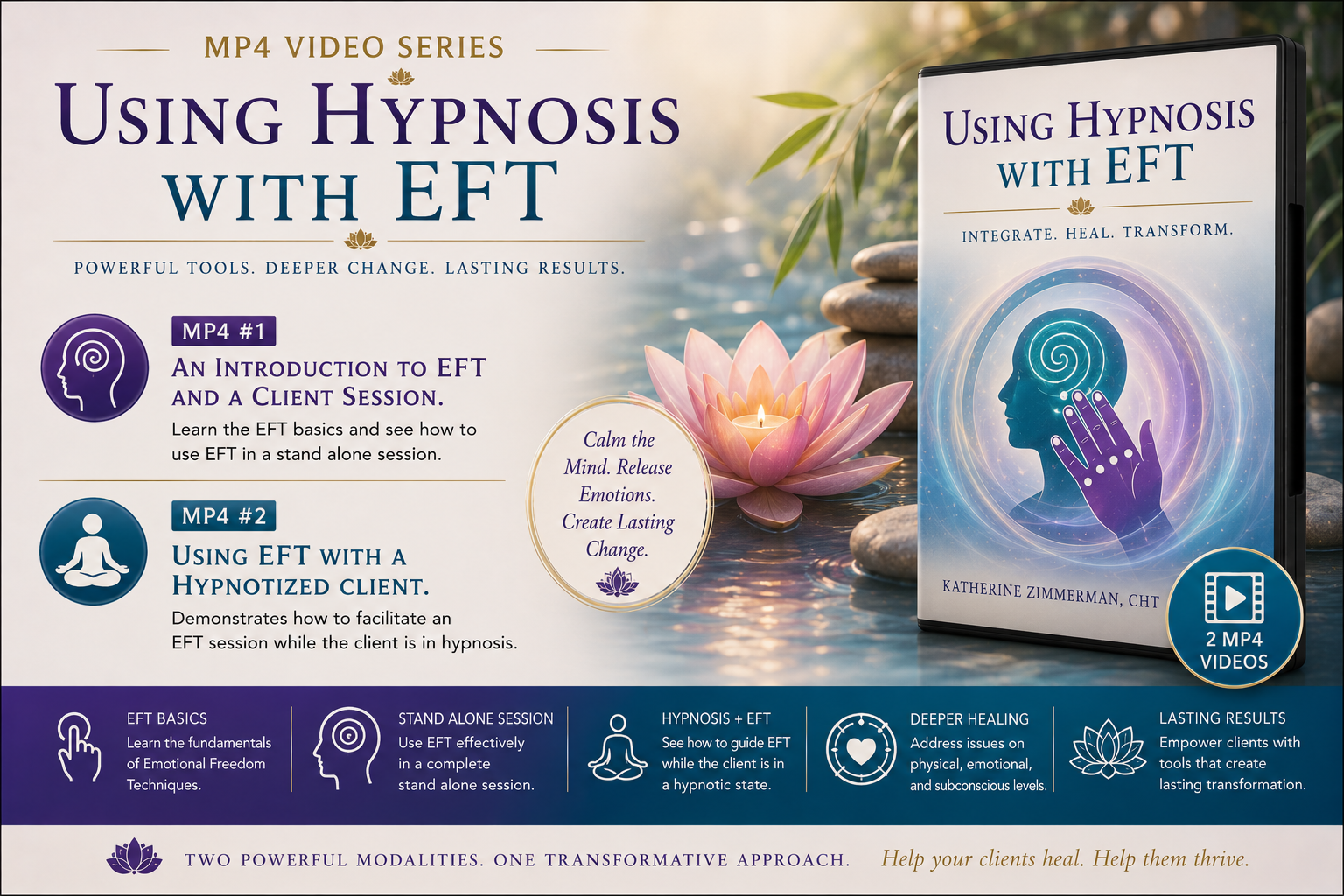 EFT, hypnosis, demonstration