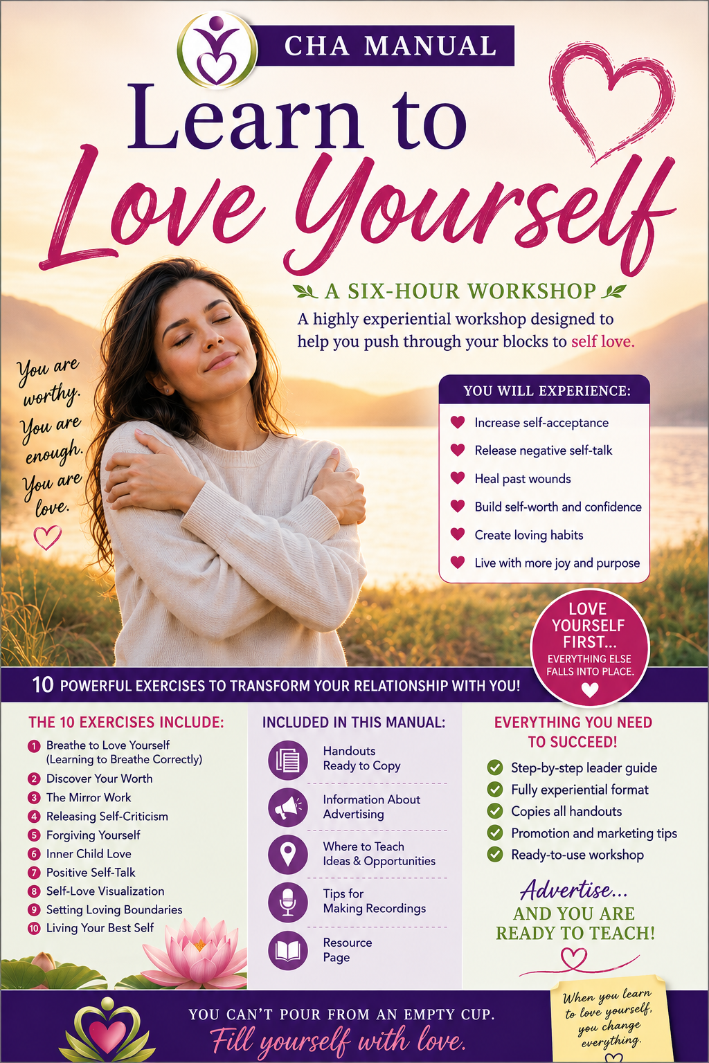 self love, hypnosis, groups, hypnotherapy, teaching