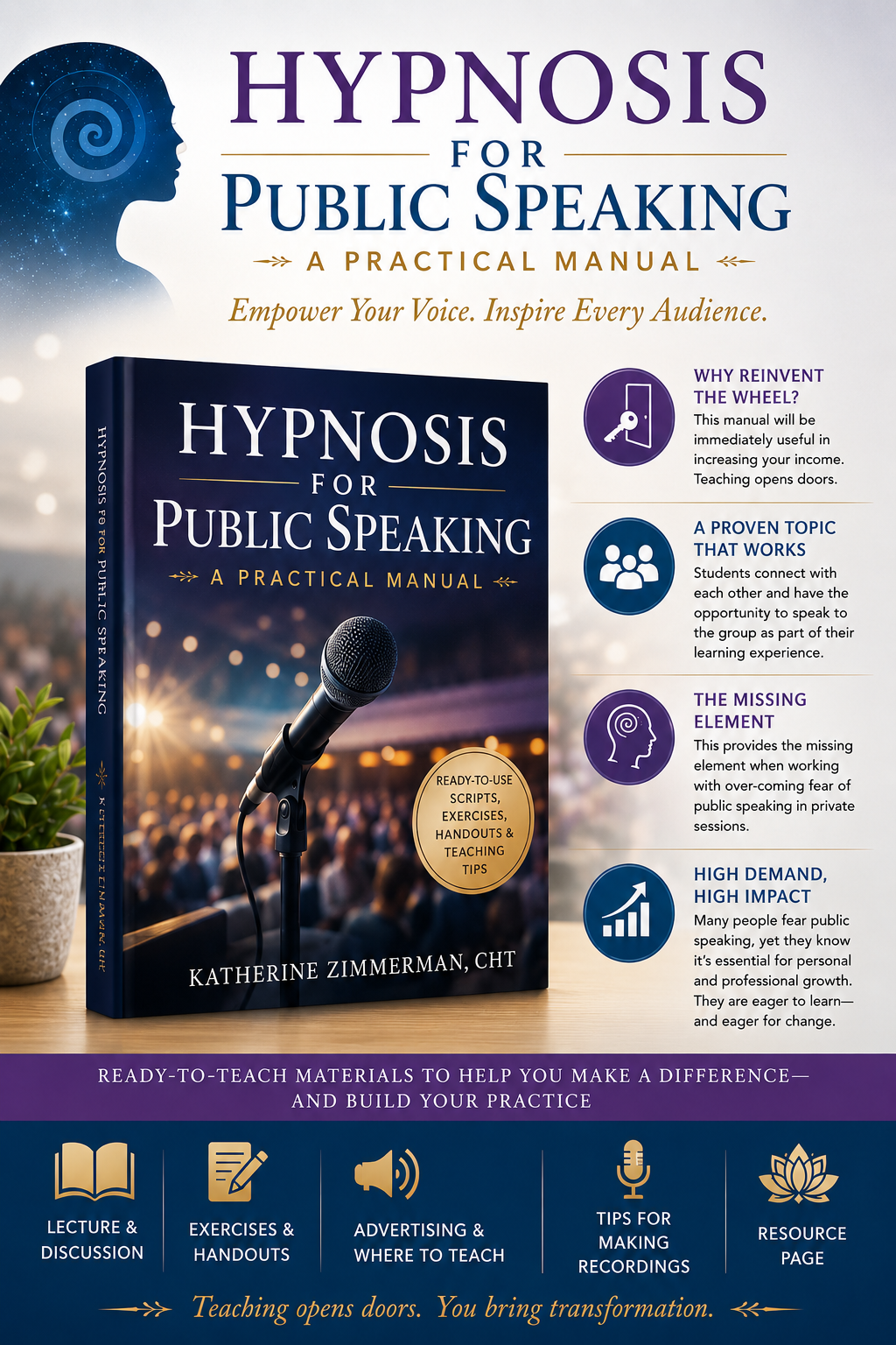 public speaking, hypnosis